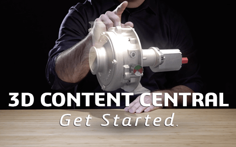 3D Content Central: Get Started